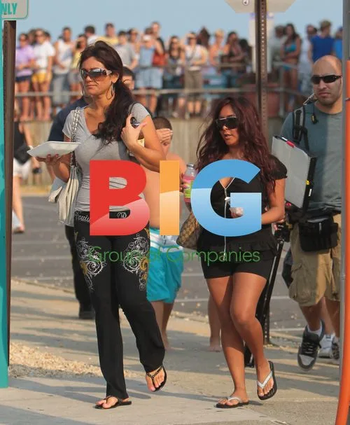 The Jersey Shore Cast Filming