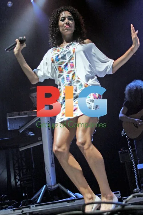 Jade Ewen of Sugababes at V Festival