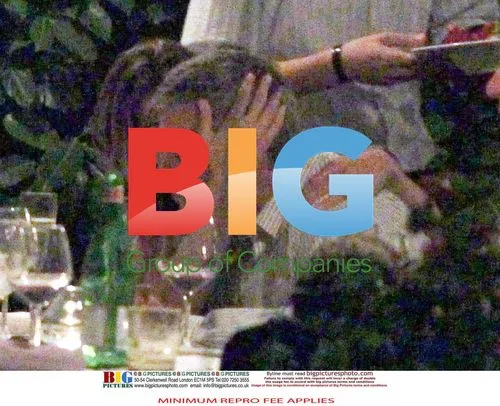 George Clooney and Elisabetta Canalis Dinner in Italy
