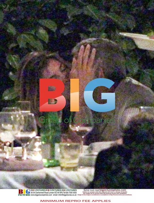 George Clooney and Elisabetta Canalis Dine in Italy
