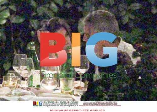 George Clooney and Elisabetta Canalis Dine in Italy