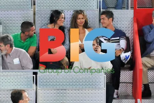 Cristiano Ronaldo and Irina Shayk at Basketball Game