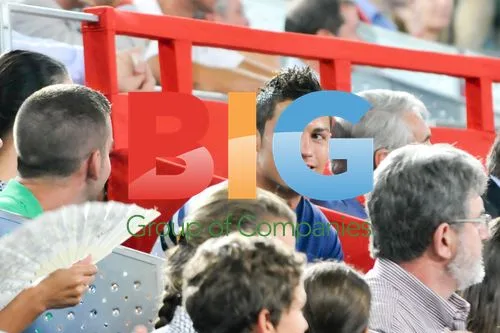 Cristiano Ronaldo and Irina Shayk at Spain vs USA Basketball Game