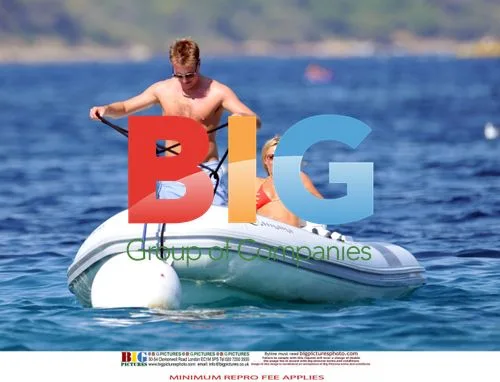 Geri Halliwell and boyfriend Henry Beckwith in St Tropez
