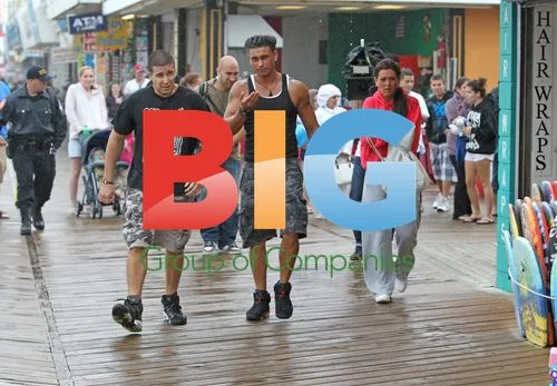 Jersey Shore Cast in Seaside Heights