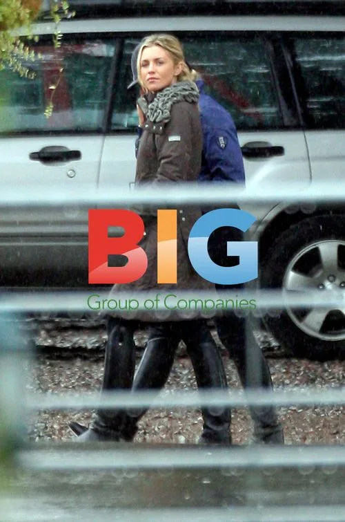 Abi Clancy goes horse riding