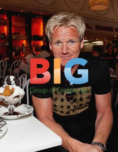 Gordon Ramsay and Chef Michael Wolf at Serendipity 3