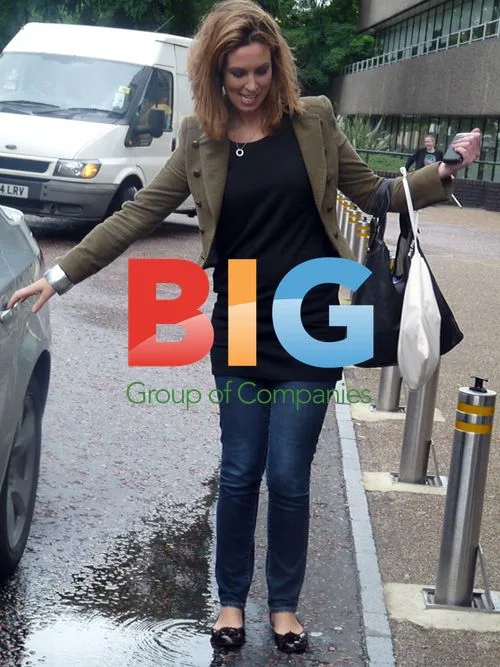 Emma Crosby Leaving London Studios