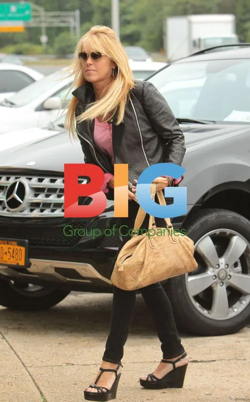 Dina Lohan Running Errands in New York