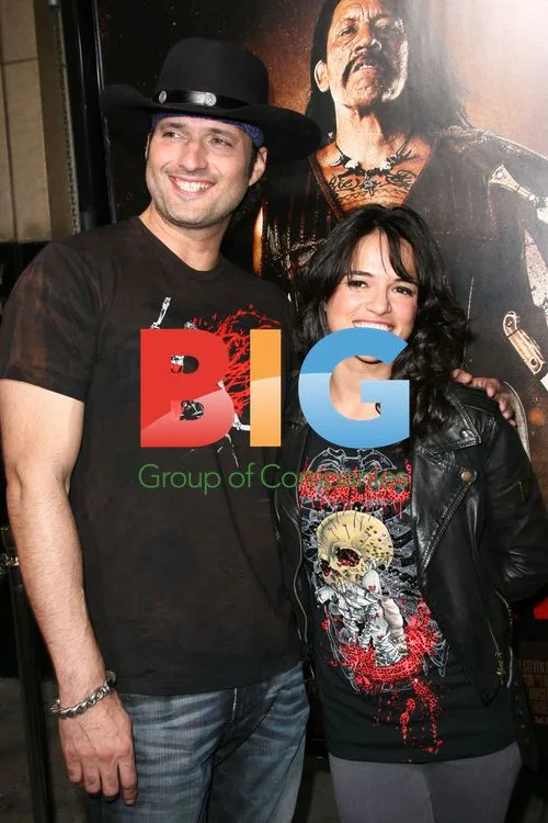 Rodriguez siblings at Machete premiere