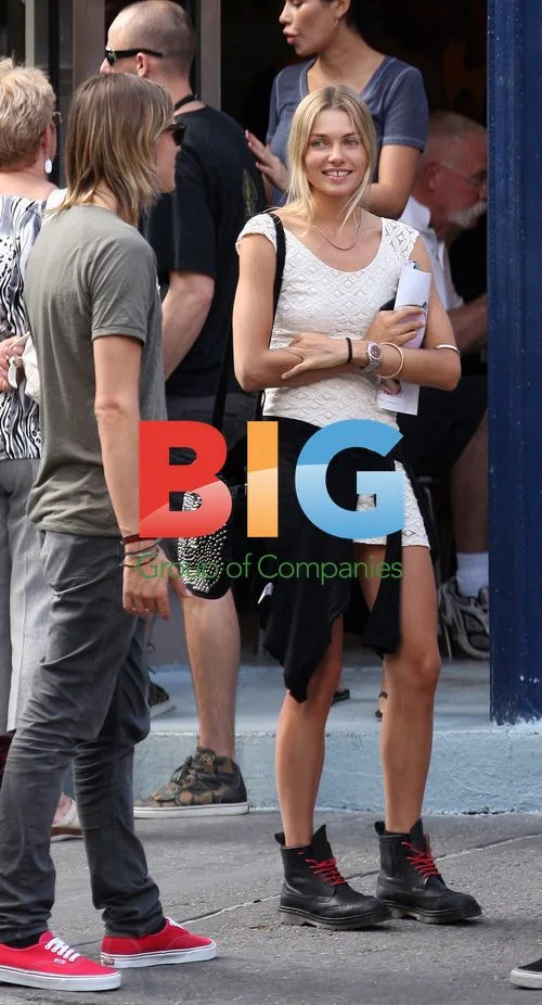Jessica Hart and Nicolas Potts in NYC