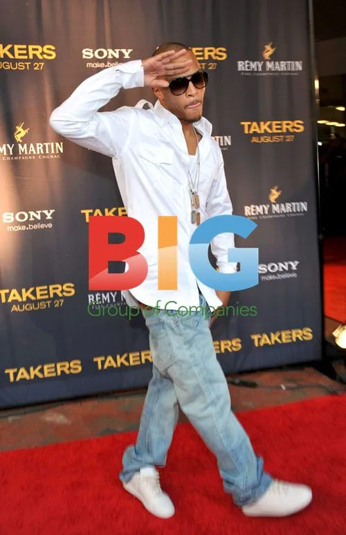 T.I. at "Takers" Premiere