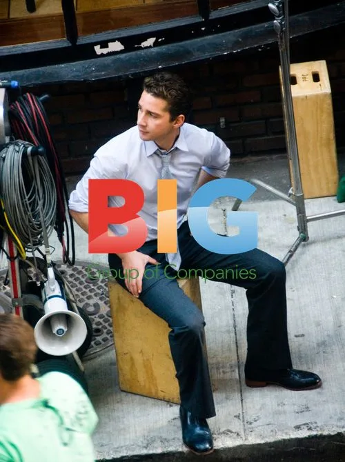 Shia LaBeouf on 'Transformers 3' set