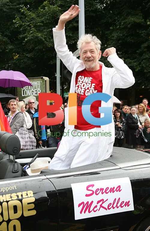 Sir Ian Mckellen at Manchester Gay Pride 2010