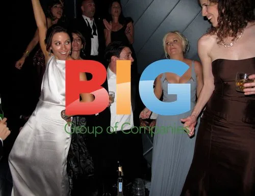 Tina Fey, Jon Hamm, Lorne Michaels and Amy Poehler at Emmy Party