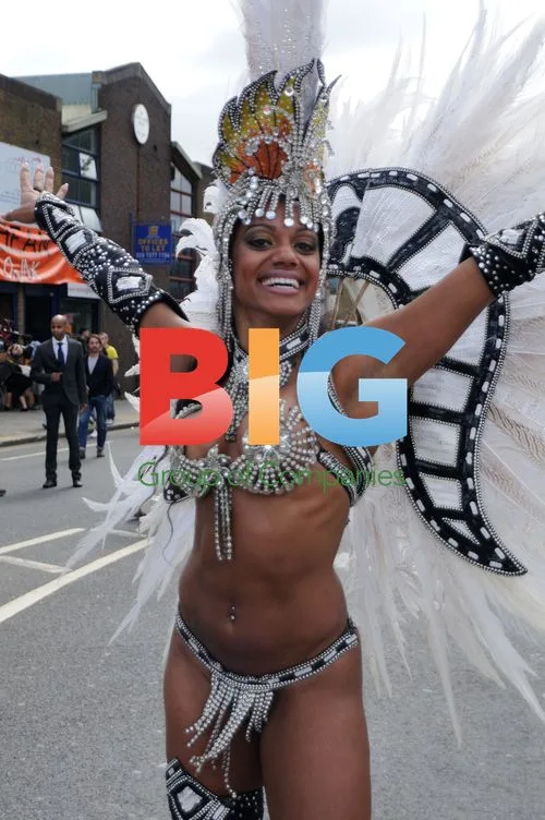 Revellers at Notting Hill Carnival 2010