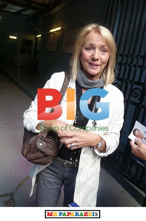 Trudie Goodwin outside GMTV studios
