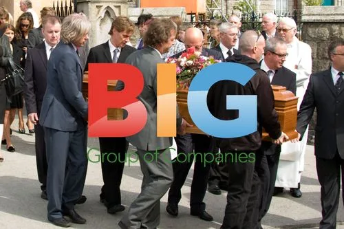 Bob Geldof Snr Funeral in Dublin