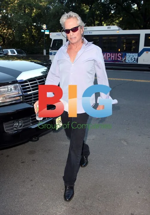 Michael Douglas Seen Returning Home