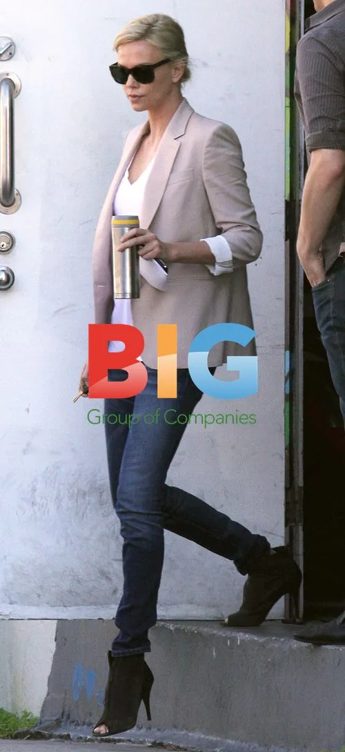 Charlize Theron Leaves Casting Office