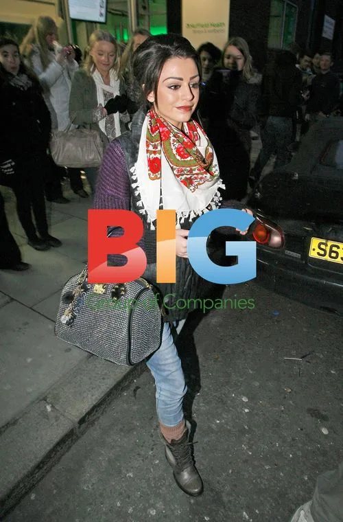 Cher Lloyd Arriving for Dance Class