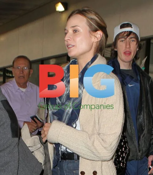 Joshua Jackson and Diane Kruger at LAX