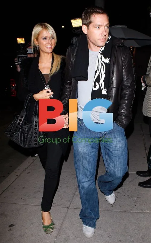 Paris Hilton and Cy Waits on Date Night