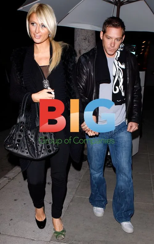 Paris Hilton and Cy Waits on Date Night