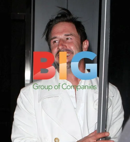 David Arquette in All-White Outfit