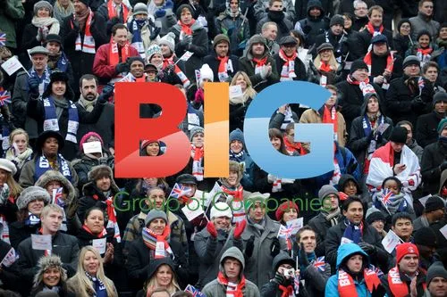 Crowds at 2018 FIFA World Cup Announcement