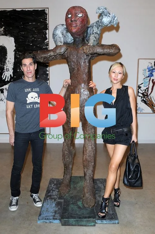 Perry and Etty Farrell at Art Basel Miami 2010