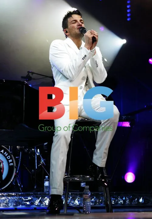 Peter Andre Performs at LG Arena