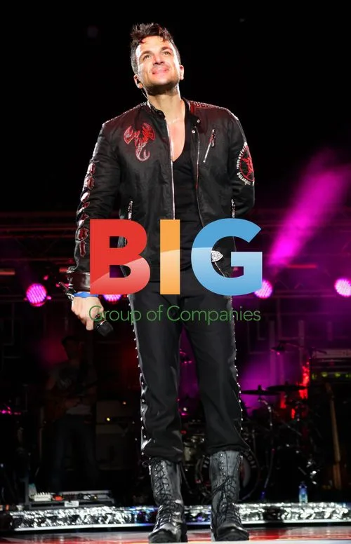 Peter Andre Performs in Birmingham