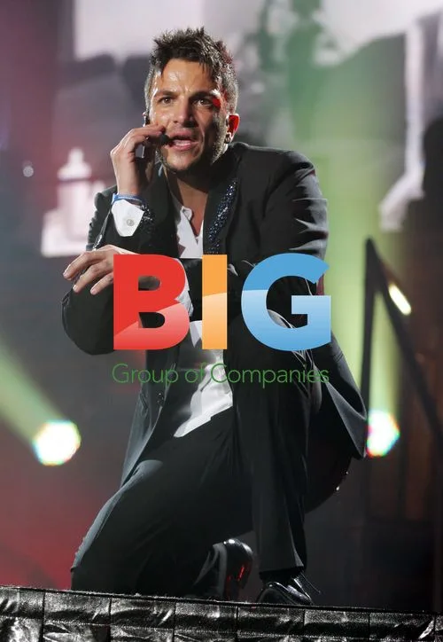 Peter Andre at LG Arena Concert