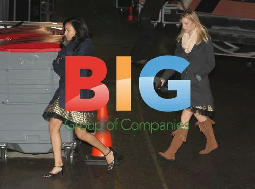 Glee Cast Arrives at X Factor Studios