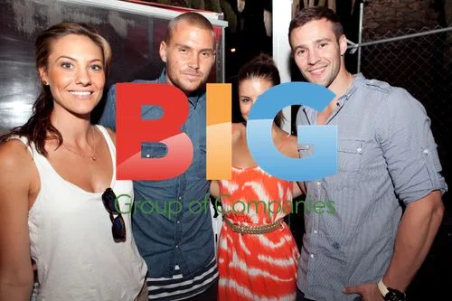 Kris Smith and Lauren Phillips at Secret Garden Sundays