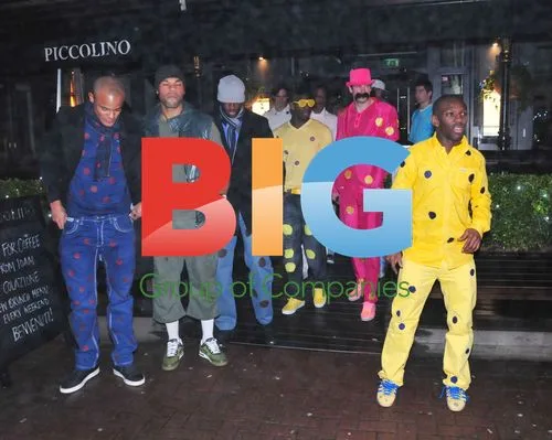 Manchester City players in fancy dress