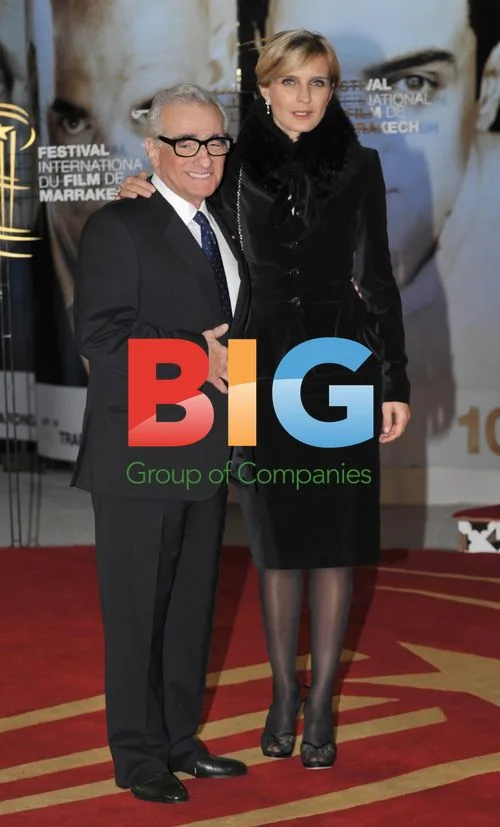 Scorsese and Toscan du Plantier at Marrakech Film Festival