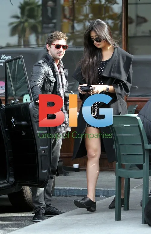 Shia LaBeouf and Mystery Girl Breakfast Date