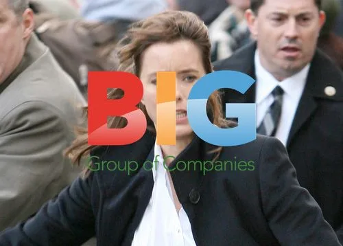 Tea Leoni Filming "Tower Heist"