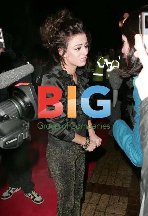 Cher Lloyd Arriving at Malvern Showground
