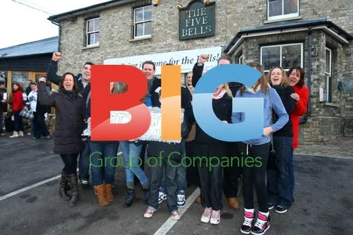 Matt Cardle and Dannii Minogue at The Five Bells pub
