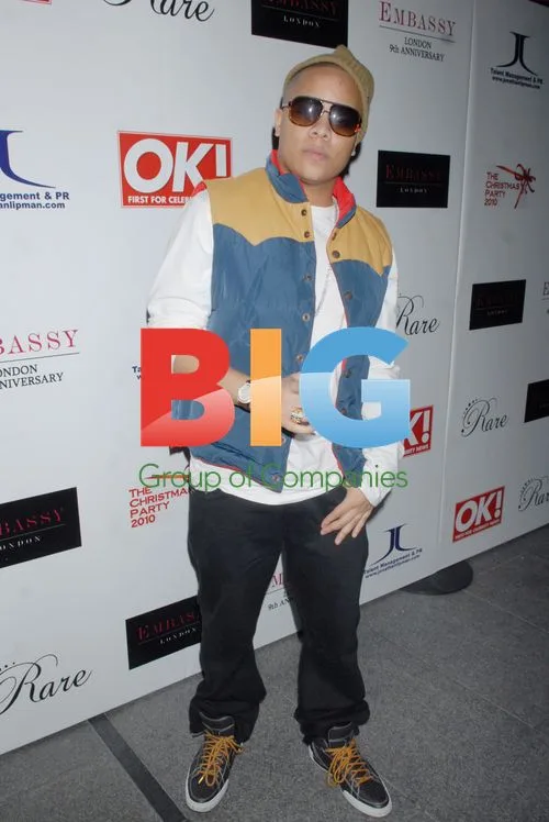 Ironik at OK! Christmas Party