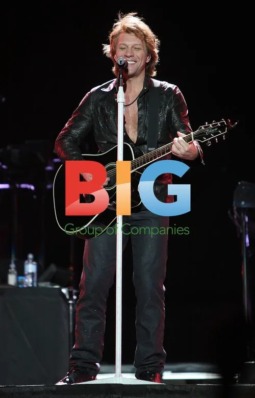 Bon Jovi Performing in Perth, Australia