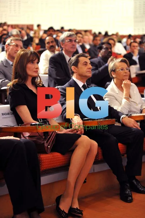 Carla Bruni in India