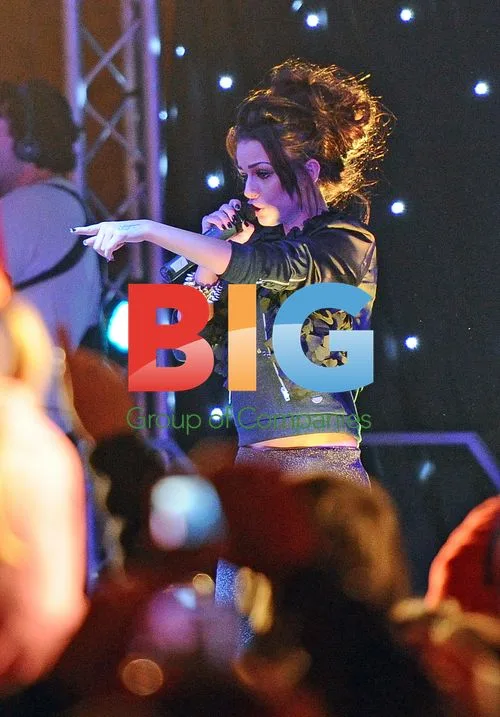 Cher Lloyd Performs with Cheryl Cole in Malvern