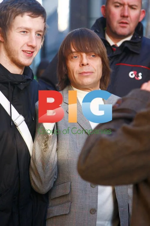 Gary Mounfield at Liam Gallagher's Pretty Green store opening