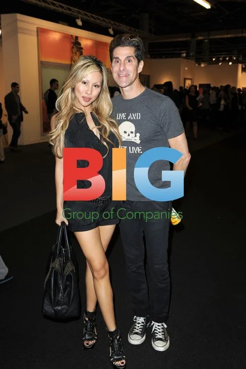 Perry Farrell and Wife Etty at Art Basel in Miami