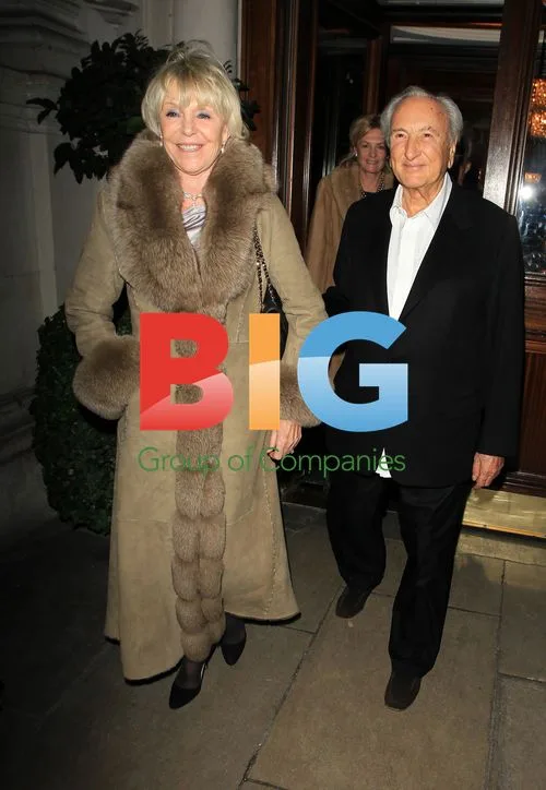 Michael Winner attends Piers Morgan Party