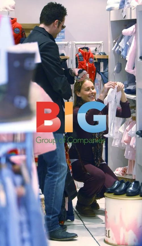 Gary Lucy and Girlfriend Shop in Epping